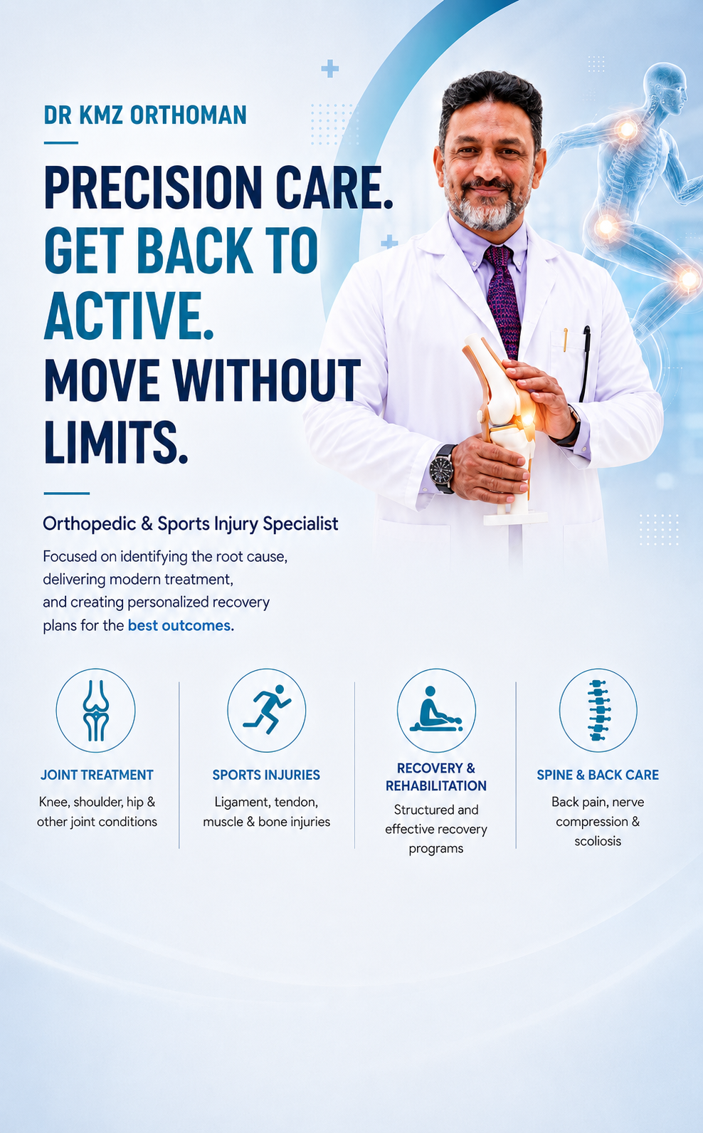 Dr KMZ orthopaedic specialist in Malaysia for joint and sports injury care